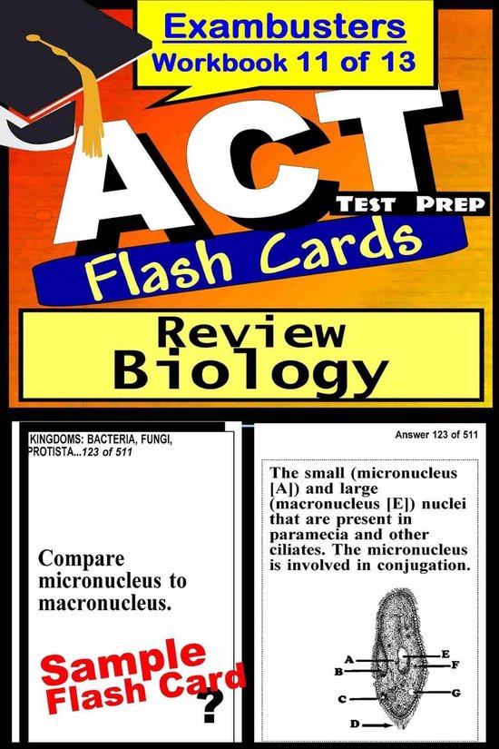 Exambusters ACT 11 - ACT Test Prep Biology Review--Exambuste ... - cover