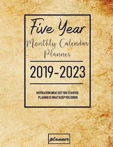 2019-2023 Five Year Monthly Calendar Planner