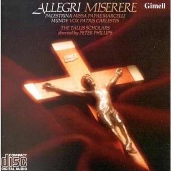 Miserere, Gregorio Allegri , William Mundy , Giovanni Pierluigi da Palestrina , The Tallis Scholars , Peter Phillips | Media condition: Very Good Plus