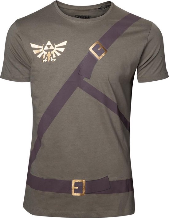 Zelda - Link Belt Mens T-Shirt - XL