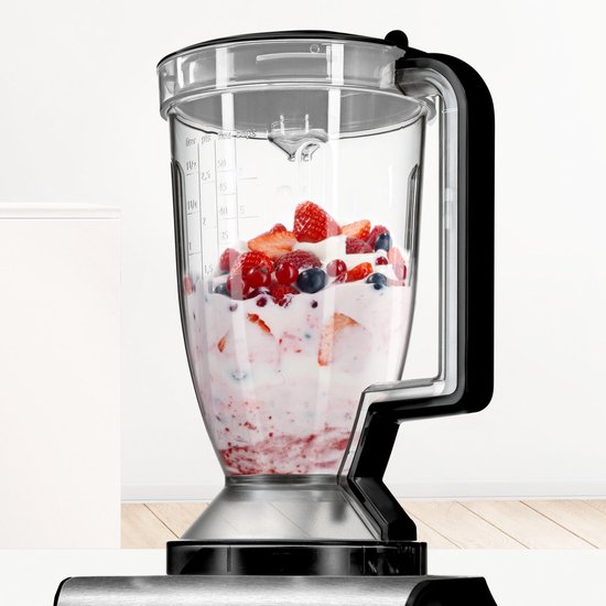 Bosch MultiTalent 8 MC812M844 - Foodprocessor - Zwart/RVS