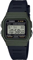 Casio F-91WM-3AEF - Horloge - Zwart