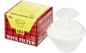 Kalita Wave #185 white filters 50pc package