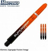 Harrows Supergrip Fusion Black / Orange - Short