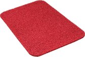 Tapis de nettoyage extérieur Tapis extérieur Curly - 40 cm x 60 cm - Rouge