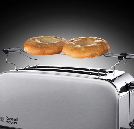 Russell Hobbs Distinctions 2S broodrooster - titanium 26432-56