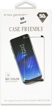 Tempered Glass Screen Protector voor Samsung Galaxy S8 Zwart