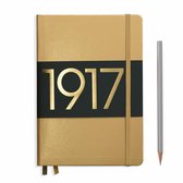 Leuchtturm1917 A5 Medium Notitieboek 100 Jaar Jubileum-editie gelinieerd Gold