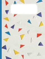 Colored Triangles Composition Book