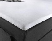 Comfortabele Topper Molton Hoeslaken  | 90x220 | Ideaal Tegen Huismijt  En Vuil | Verlengt De Levensduur Van De Topper