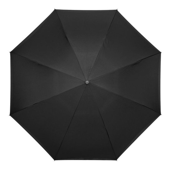 Vanaf daar stormloop gewoon Impliva - Opvouwbare Inside Out Paraplu - Ø 107 cm - Zwart | bol.com