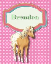 Handwriting and Illustration Story Paper 120 Pages Brendon