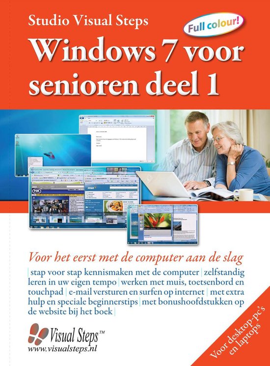 Cover van het boek 'Windows 7 voor senioren / 1' van Studio Visual Steps