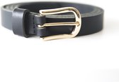 Tannery Leather Tannery Leather Ladies Belt Noir 105 cm