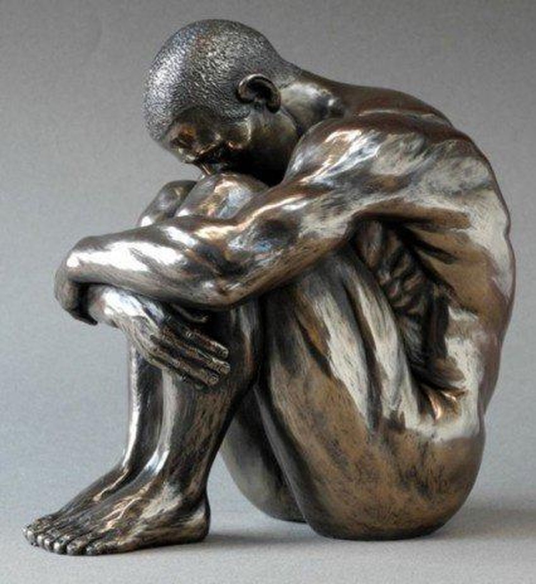 Man - Body Talk - Bronze - 11cm