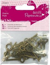 Charm Pak (21  stuks) - Papermania - Vintage Sleutels