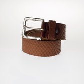 Heren Riem Scala Marrone Chiaro – Italiaans Design – Lichtbruin - 100cm