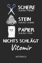 Nichts schl gt - Vitomir - Notizbuch