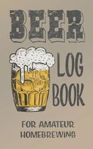 Beer log book for amateur homebrewing