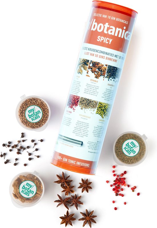 My GIN Botanicals Mediterrane Kruiden geschenk gin tonic