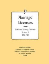 Lawrence County Missouri Marriages 1912-1918