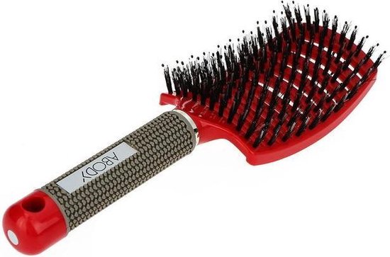 Apex borstel - Haarborstel - Rood - Voor dun en dik haar - Zorgt voor een  goede... | bol.com