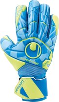 Uhlsport Radar Control Soft SF Keepershandschoenen - Maat 9  - Unisex - Blauw geel