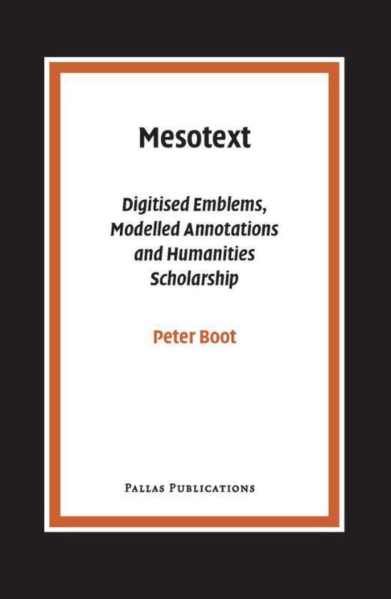 Cover van het boek 'Mesotext / druk 1'