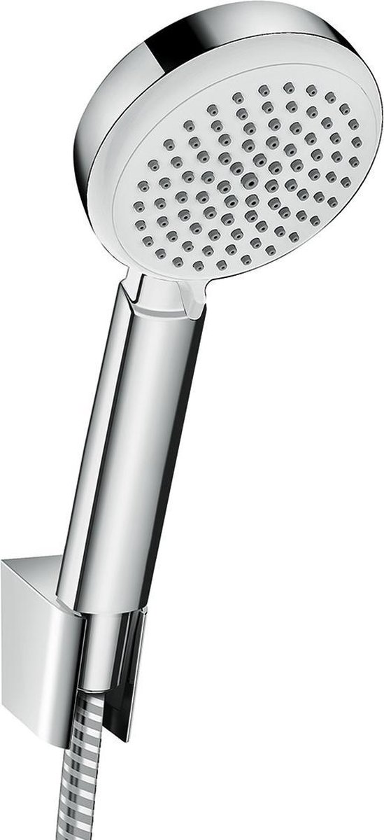 hansgrohe crometta 100 Vario/ Porter 'S badset - slang 160 cm - wit/chroom