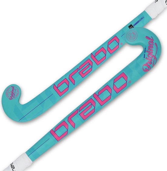 Brabo Original Aqua/Pink Hockeystick Unisex - | bol.com