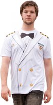 Boland - Fotorealistisch shirt Captain - Multi - M - Volwassenen - Kapitein