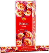 Wierookstokjes (6 pakjes) Rose