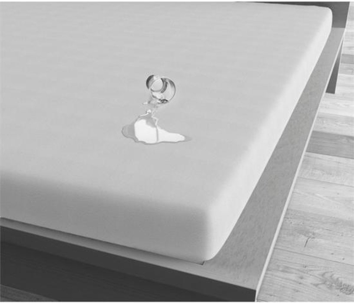 Waterdichte Split-matrasbeschermer 160x200 1 split Second skin