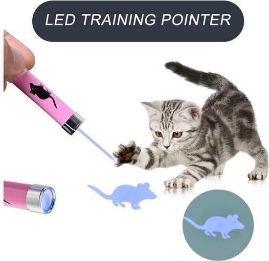 Katten speelgoed LED laser lampje muis | bol.com