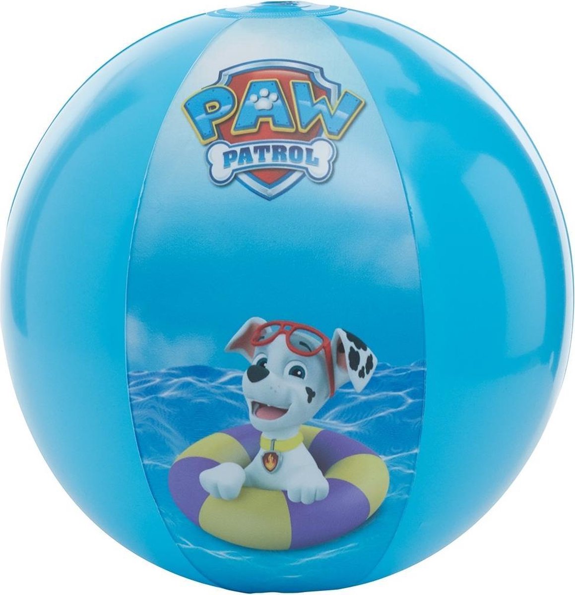 Paw Patrol opblaasbare strandbal 29 cm speelgoed - Hondjes Chase/Marshall/Rubble - Buitenspeelgoed strandballen - Opblaasballen - Waterspeelgoed - Peppa Pig