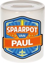 Kinder spaarpot voor Paul