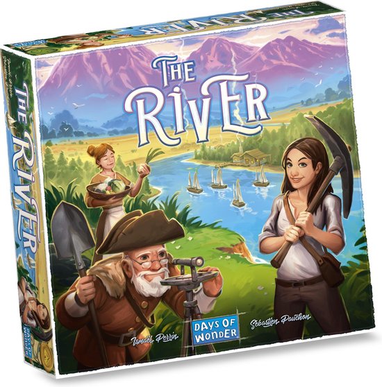 Thumbnail van een extra afbeelding van het spel The River - Bordspel