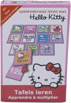 Leer Tafels met Hello Kitty – 30x13x3cm | Leerspel voor Kinderen | Tafels Oefenen | Leren Vermenigvuldigen | Educatieve Spellen