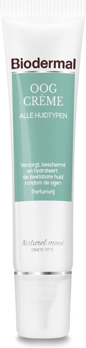 Biodermal Oogcrème - Beschermt tegen huidveroudering - 15ml