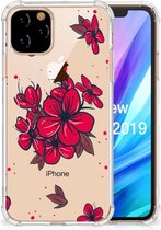 Geschikt voor iPhone 11 Pro Case Blossom Rood