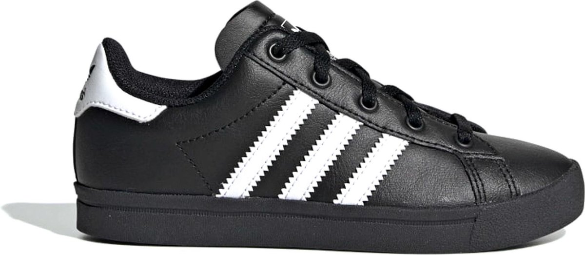 adidas Coast Star Sneakers Maat 28 Unisex zwart wit bol