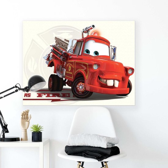 Disney Cars Canvas Print 100cm x 75cm
