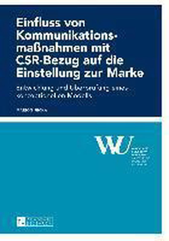 Forschungsergebnisse Der Wirtschaftsuniversitaet Wien- Einfl ... - cover