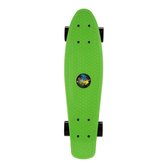 Broozzer Kunststof - ABEC 7 lagers - 22,5” – Flipgrip-board – Skateboard / Kickboard - NEON GROEN