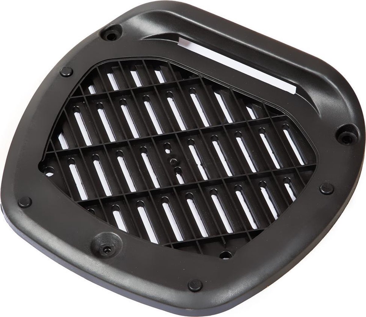 HOMCOM Motorfietskoffer, koffer voor motorfietsen, scooters, bromfietsen en quads, 48 L helmmodule, top case, zwart, 59 x 43 x 33 cm