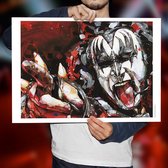 Gene Simmons KIS$ print (70x50cm)