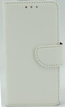 Xssive Hoesje Voor Huawei Y6 II of Y6 2 of Honor 5A - Book Case - geschikt voor pasjes - wit