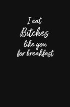 I Eat Bitches Like You for Breakfast