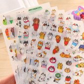 Stickerset Scrapbook - Voor kinderen - 6 Vellen