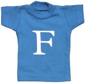 Naamslinger Lettershirts blauw F